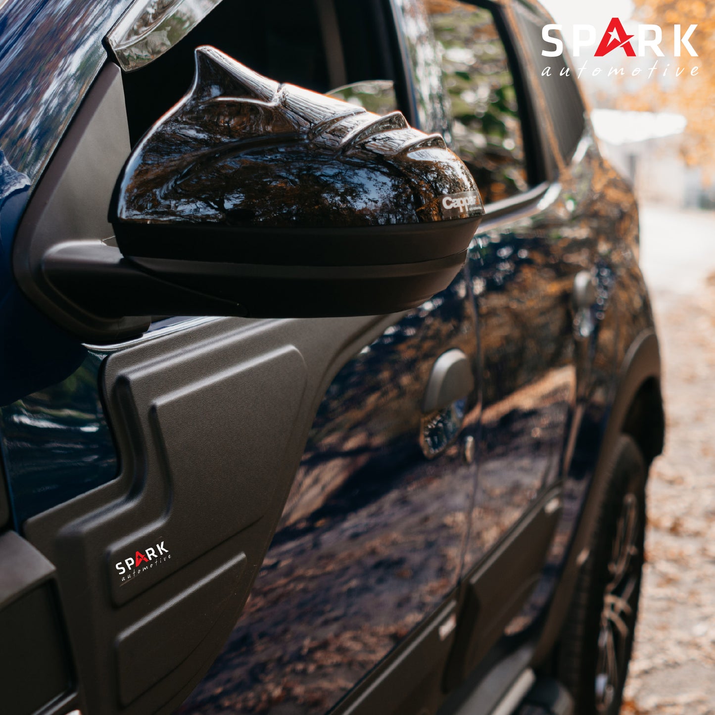 Dacia Duster 2018-2024 Yıl Aralığı Uyumlu Ayna Kapağı 2 Parça
