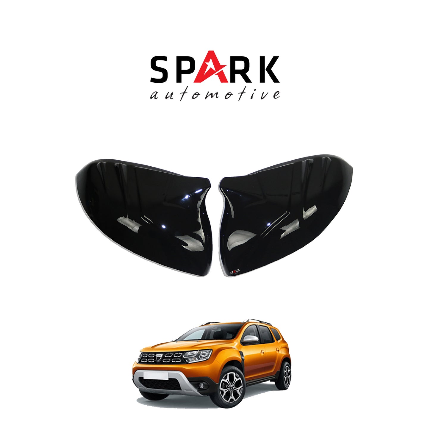 Dacia Duster 2018-2024 Yıl Aralığı Uyumlu Ayna Kapağı 2 Parça