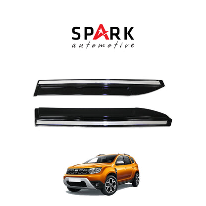 Dacia Duster 2018-2024 Yıl Aralığı Uyumlu Cam Rüzgarlığı 4 Parça Kromlu