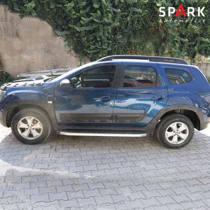 Dacia Duster 2018-2024 Yıl Aralığı Uyumlu Damalı Çamurluk Dodik 8 Parça