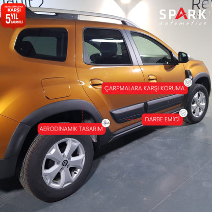 Dacia Duster 2018-2024 Yıl Aralığı Uyumlu Dodik Set 12 Parça