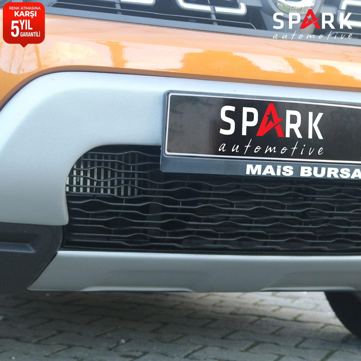 Dacia Duster 2018-2024 Yıl Aralığı Uyumlu Ön Tampon Difüzör