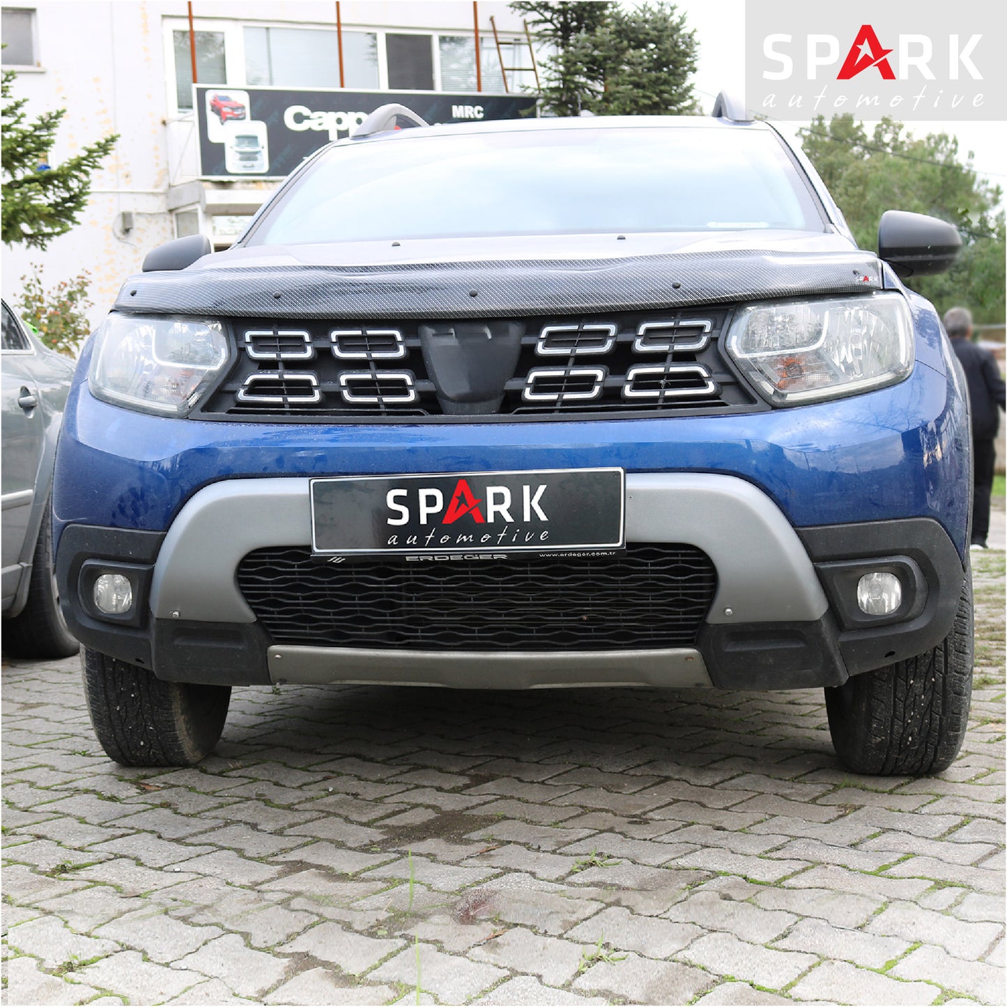 Dacia Duster 2018-2024 Yıl Aralığı Uyumlu Ön Tampon U Difüzör