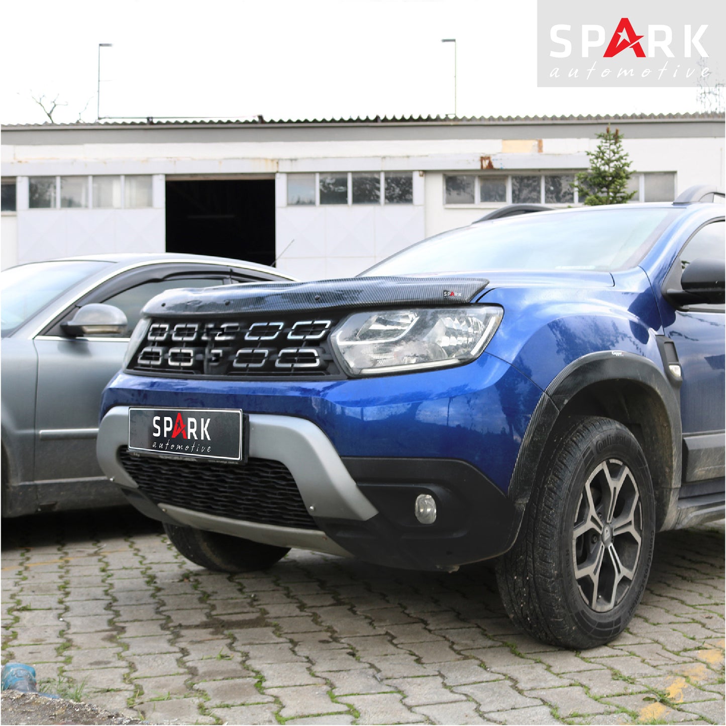Dacia Duster 2018-2024 Yıl Aralığı Uyumlu Ön Tampon U Difüzör