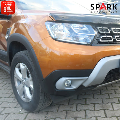 Dacia Duster 2018-2024 Yıl Aralığı Uyumlu Sis Farı Çerçevesi 2 Parça