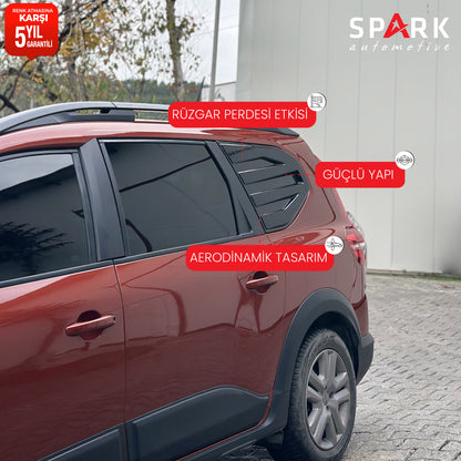 Dacia Jogger 2022- Yılı ve Sonrası Uyumlu Kelebek Cam 2 Parça