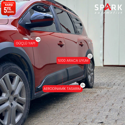 Dacia Jogger 2022- Yılı ve Sonrası Uyumlu Kapı Dodik 4 Parça
