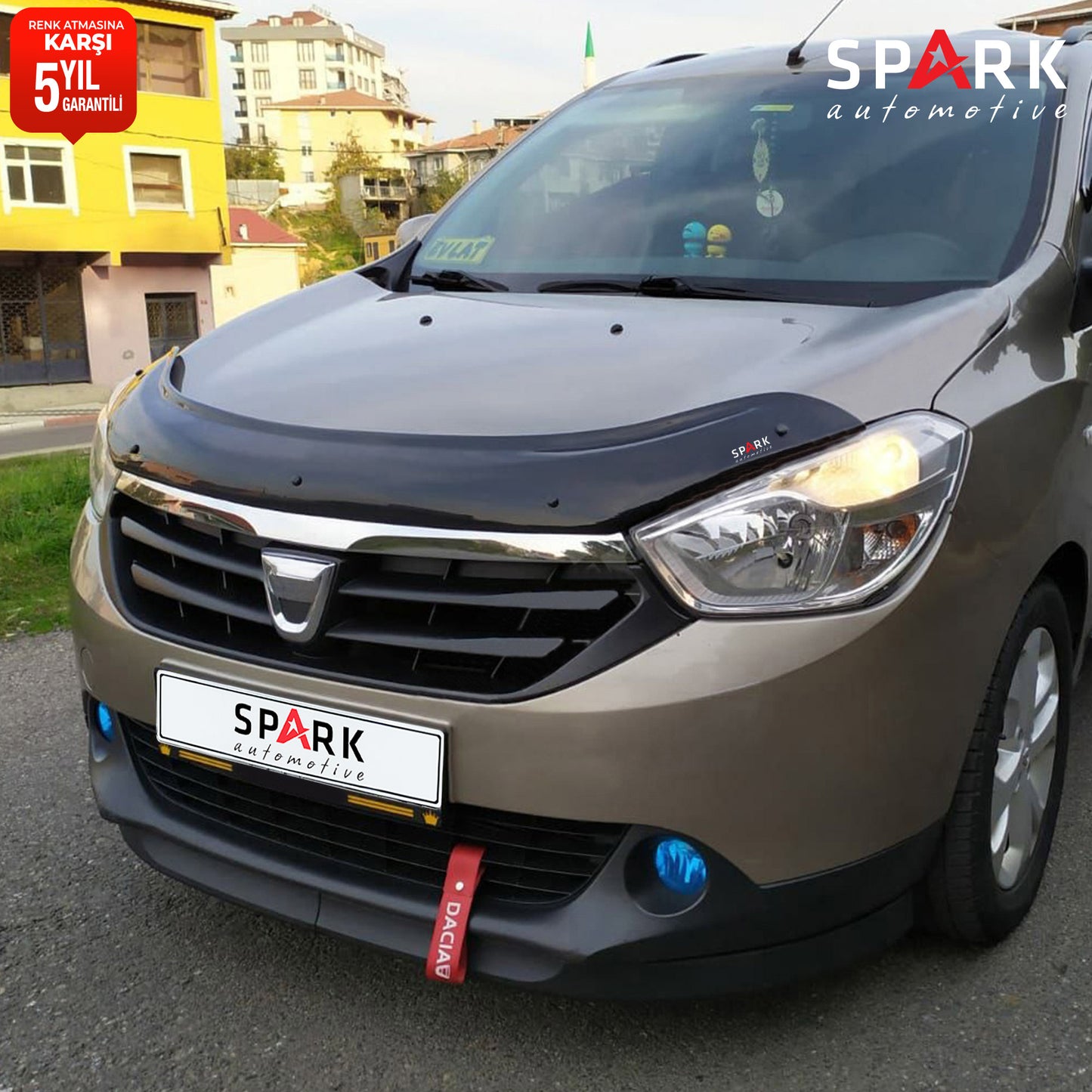 Dacia Lodgy 2013- Yılı ve Sonrası Uyumlu Kaput Rüzgarlığı 4mm
