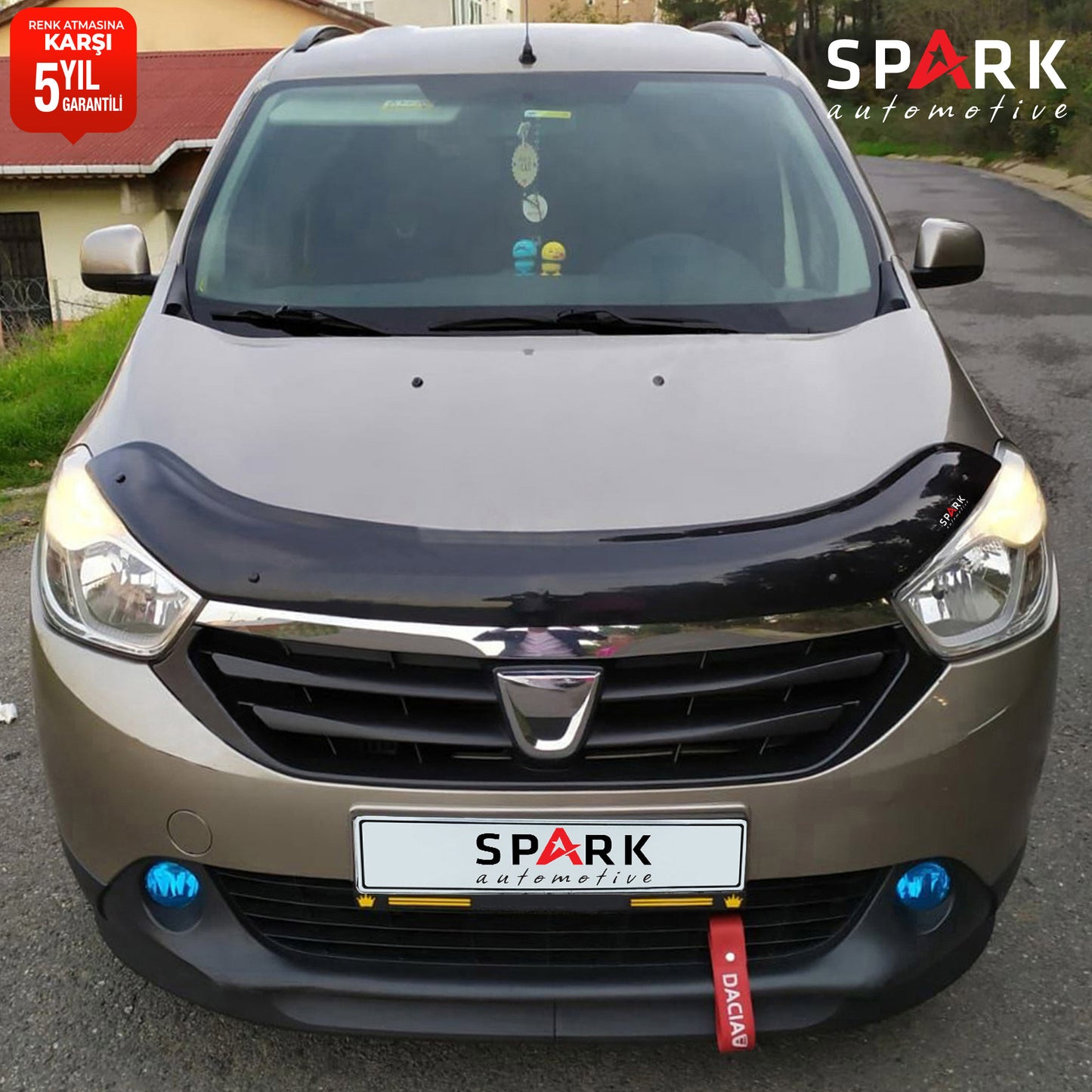 Dacia Lodgy 2013- Yılı ve Sonrası Uyumlu Kaput Rüzgarlığı 4mm