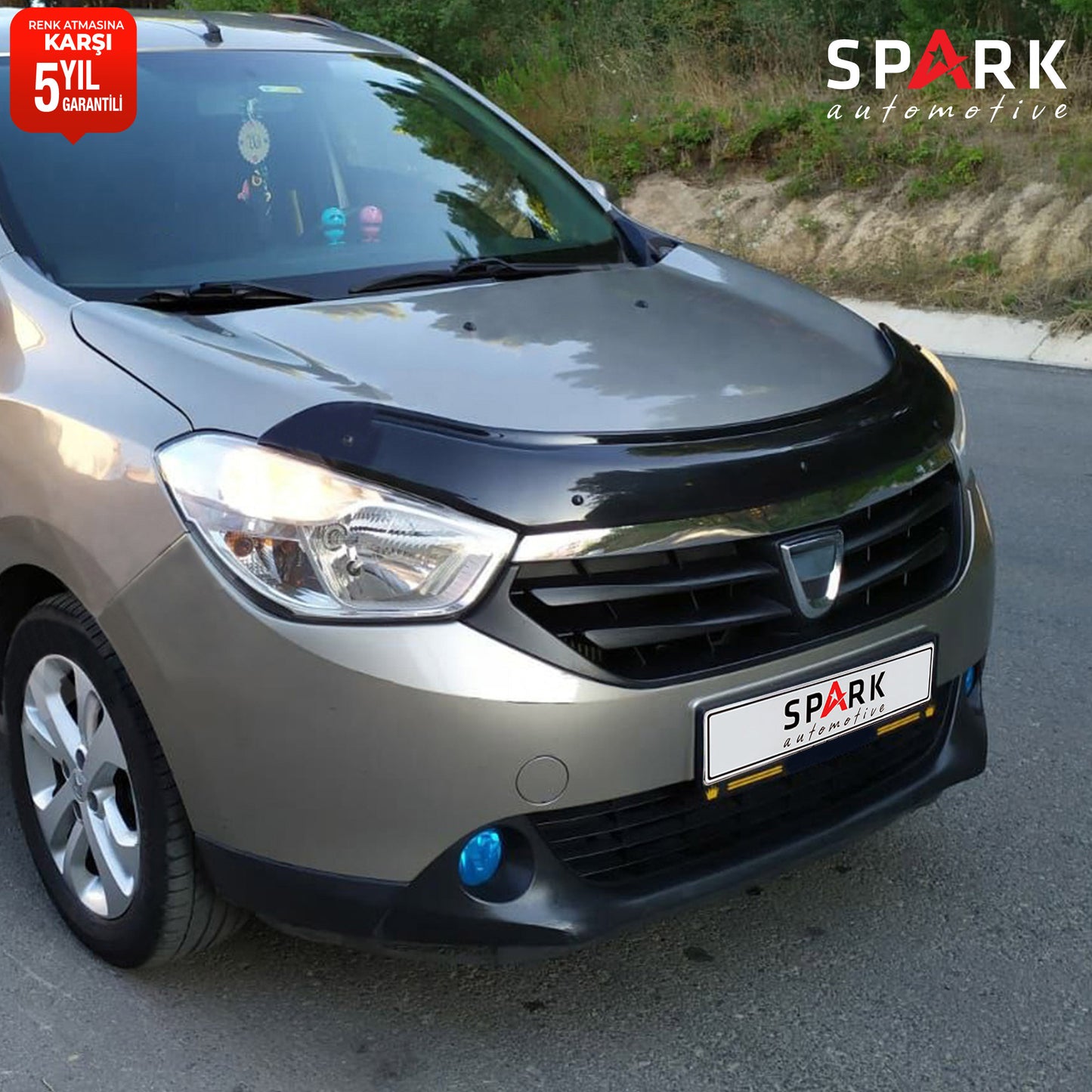 Dacia Lodgy 2013- Yılı ve Sonrası Uyumlu Kaput Rüzgarlığı 4mm