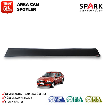 Dacia Logan Mcv 2005-2012 Yıl Aralığı Uyumlu Arka Cam Spoyler