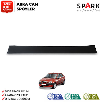 Dacia Logan Mcv 2005-2012 Yıl Aralığı Uyumlu Arka Cam Spoyler