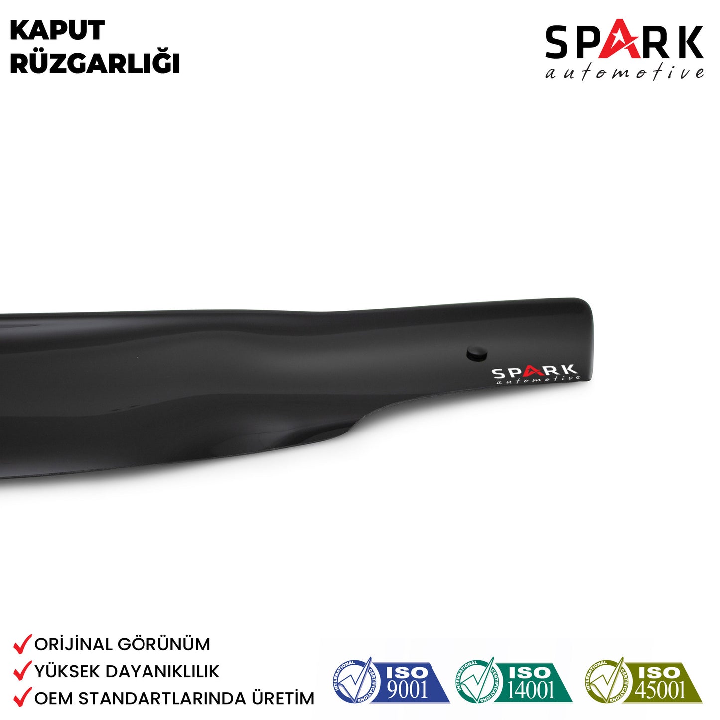 Dacia Logan Mcv 2005-2012 Yıl Aralığı Uyumlu Kaput Rüzgarlığı 3mm