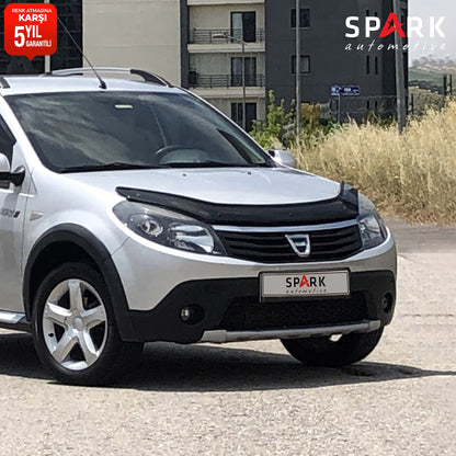 Dacia Sandero 2009-2012 Yıl Aralığı Uyumlu Kaput Rüzgarlığı 3mm