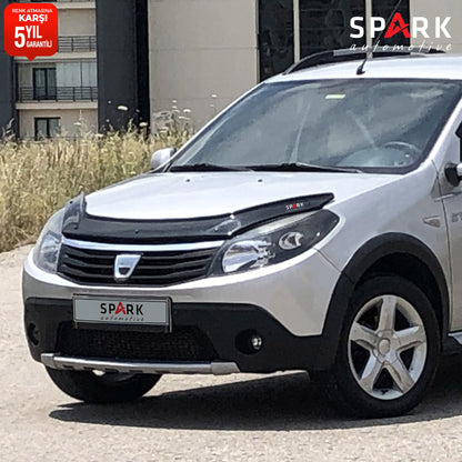 Dacia Sandero 2009-2012 Yıl Aralığı Uyumlu Kaput Rüzgarlığı 3mm