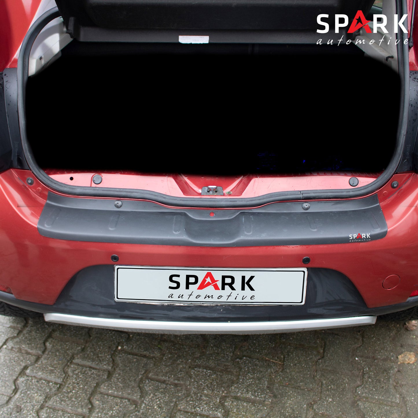 Dacia Sandero 2012-2020 Uyumlu Arka Tampon Eşiği Mat