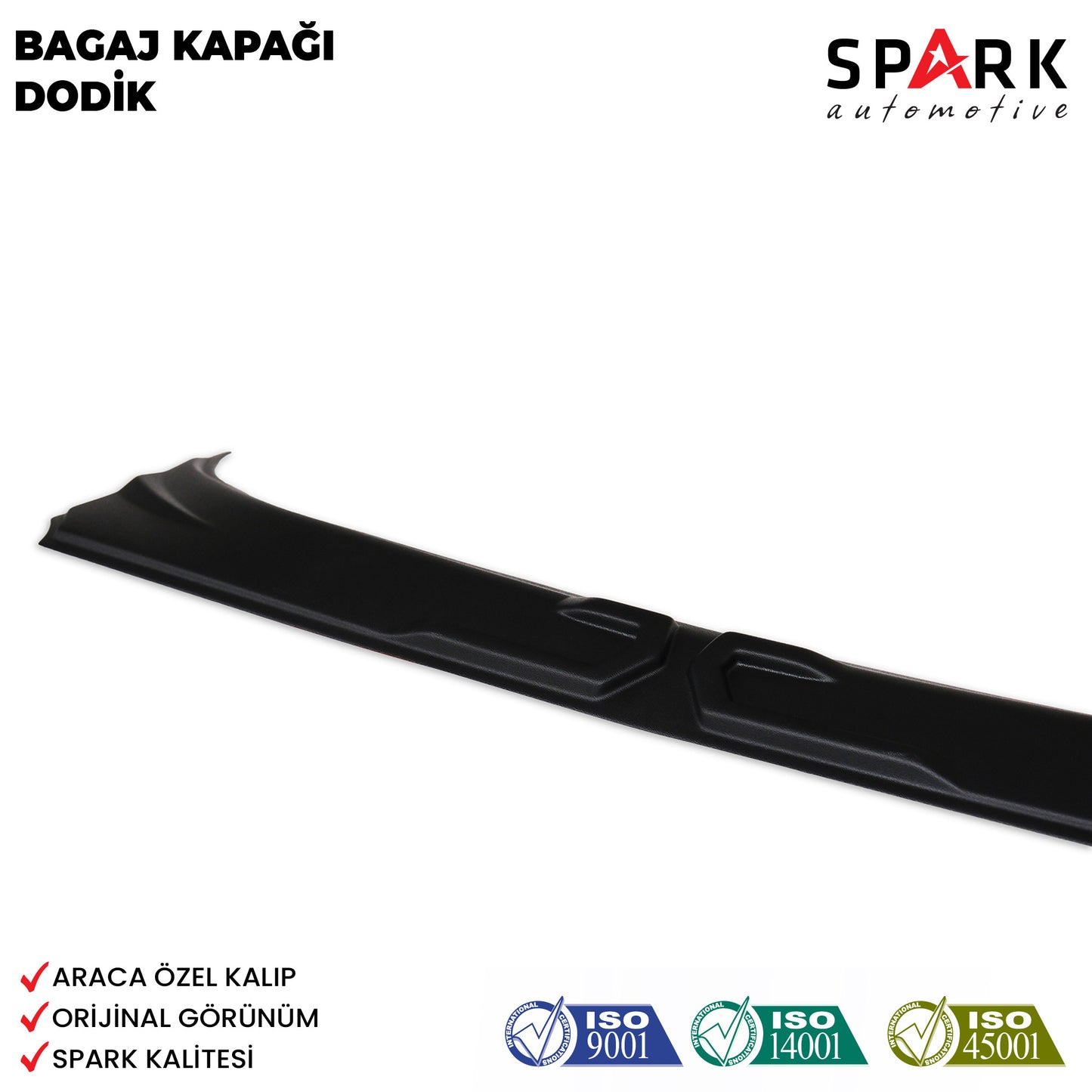 Dacia Sandero 2012-2020 Uyumlu Bagaj Kapağı Dodik