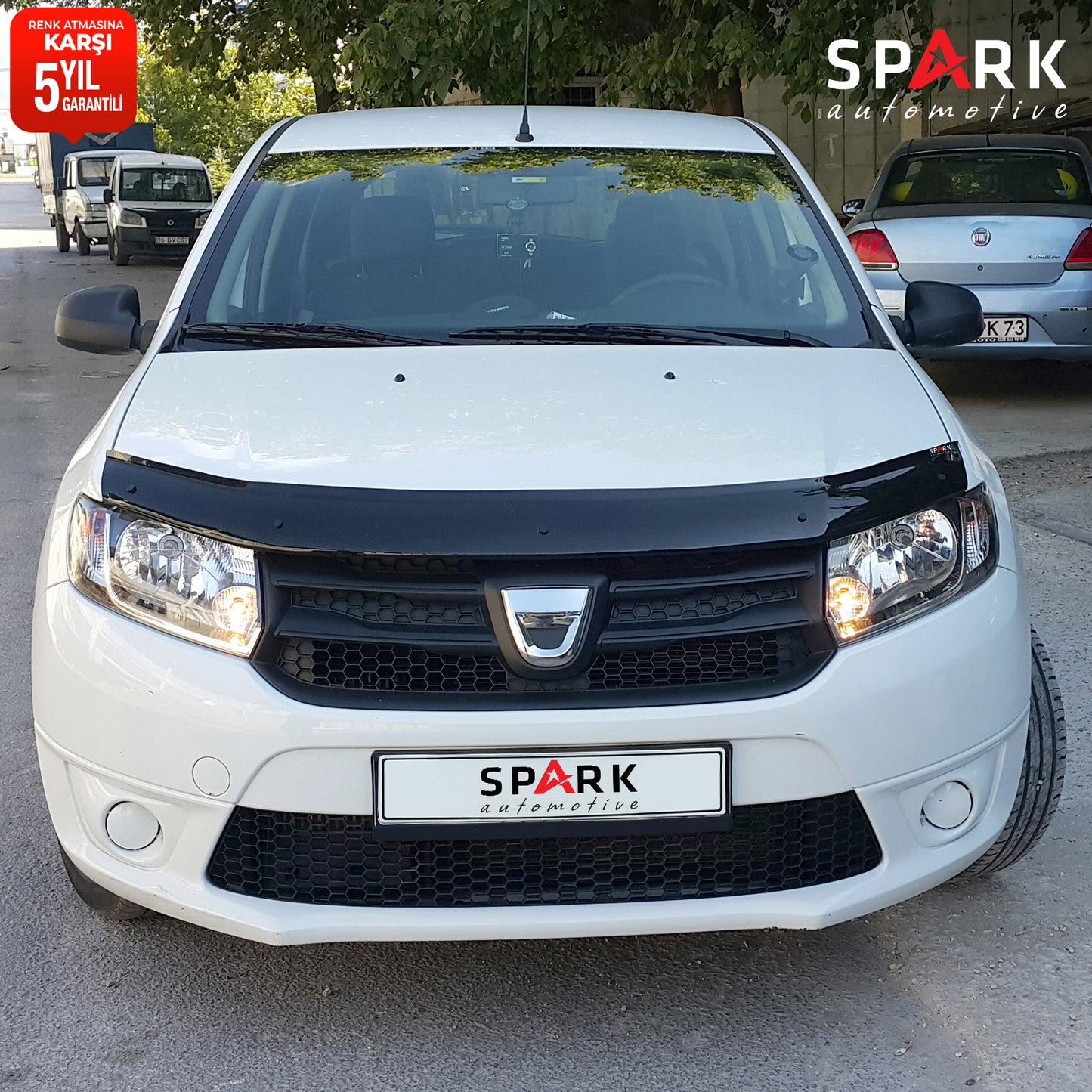 Dacia Sandero 2012-2020 Yıl Aralığı Uyumlu Kaput Rüzgarlığı 3mm