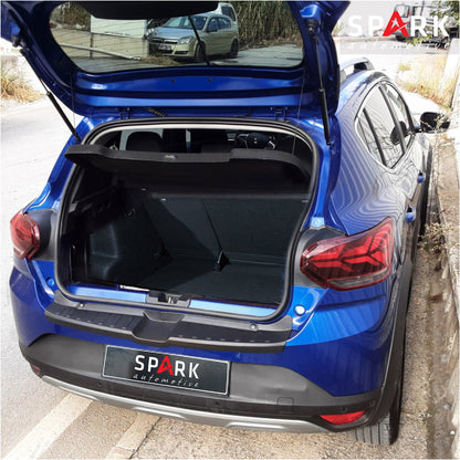 Dacia Sandero 2021- Yılı ve Sonrası Uyumlu Arka Tampon Eşiği Mat