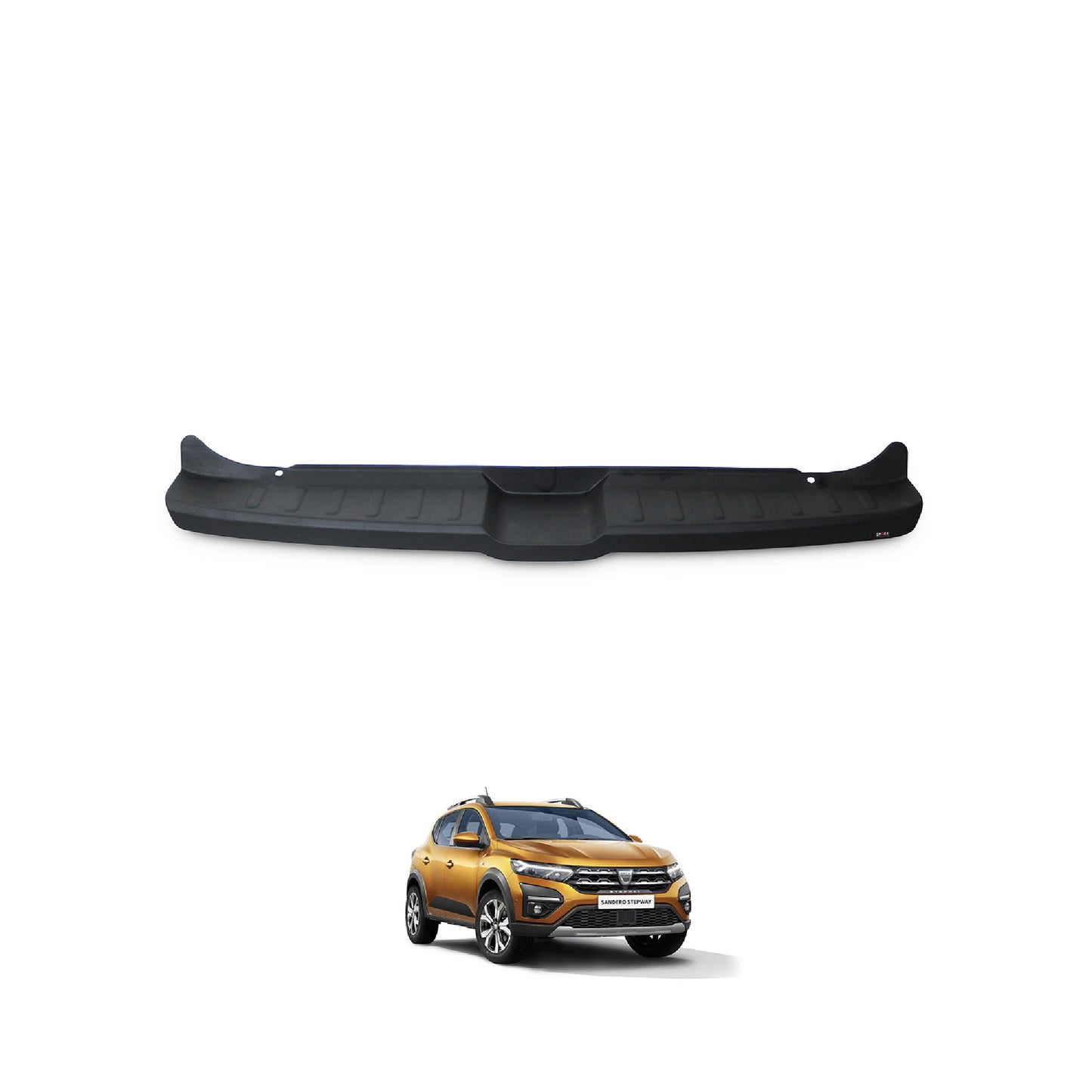 Dacia Sandero 2021- Yılı ve Sonrası Uyumlu Arka Tampon Eşiği Mat