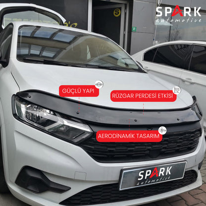 Dacia Sandero 2021- Yılı ve Sonrası Uyumlu Kaput Rüzgarlığı 4mm
