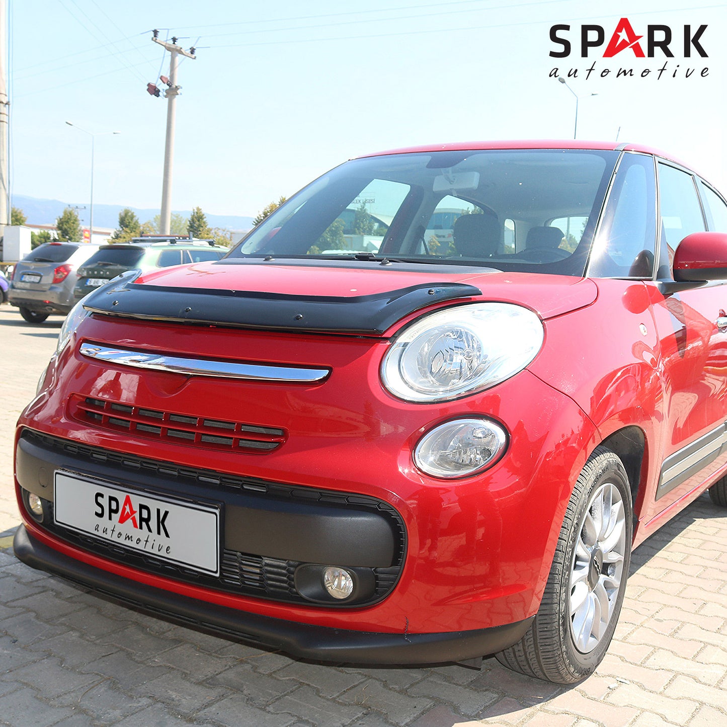 Fiat 500 L 2016- Yılı ve Sonrası Uyumlu Kaput Rüzgarlığı 3mm