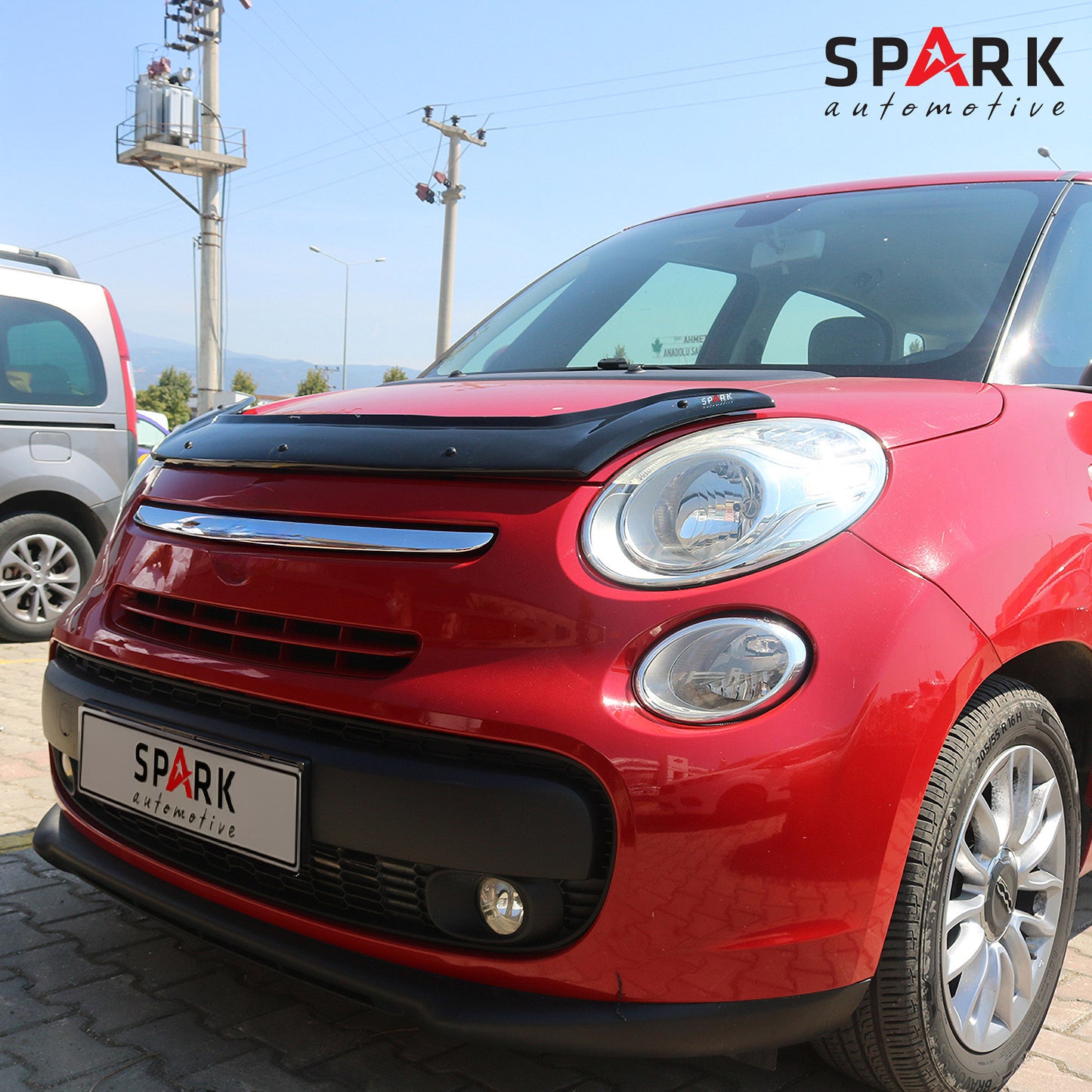 Fiat 500 L 2016- Yılı ve Sonrası Uyumlu Kaput Rüzgarlığı 3mm