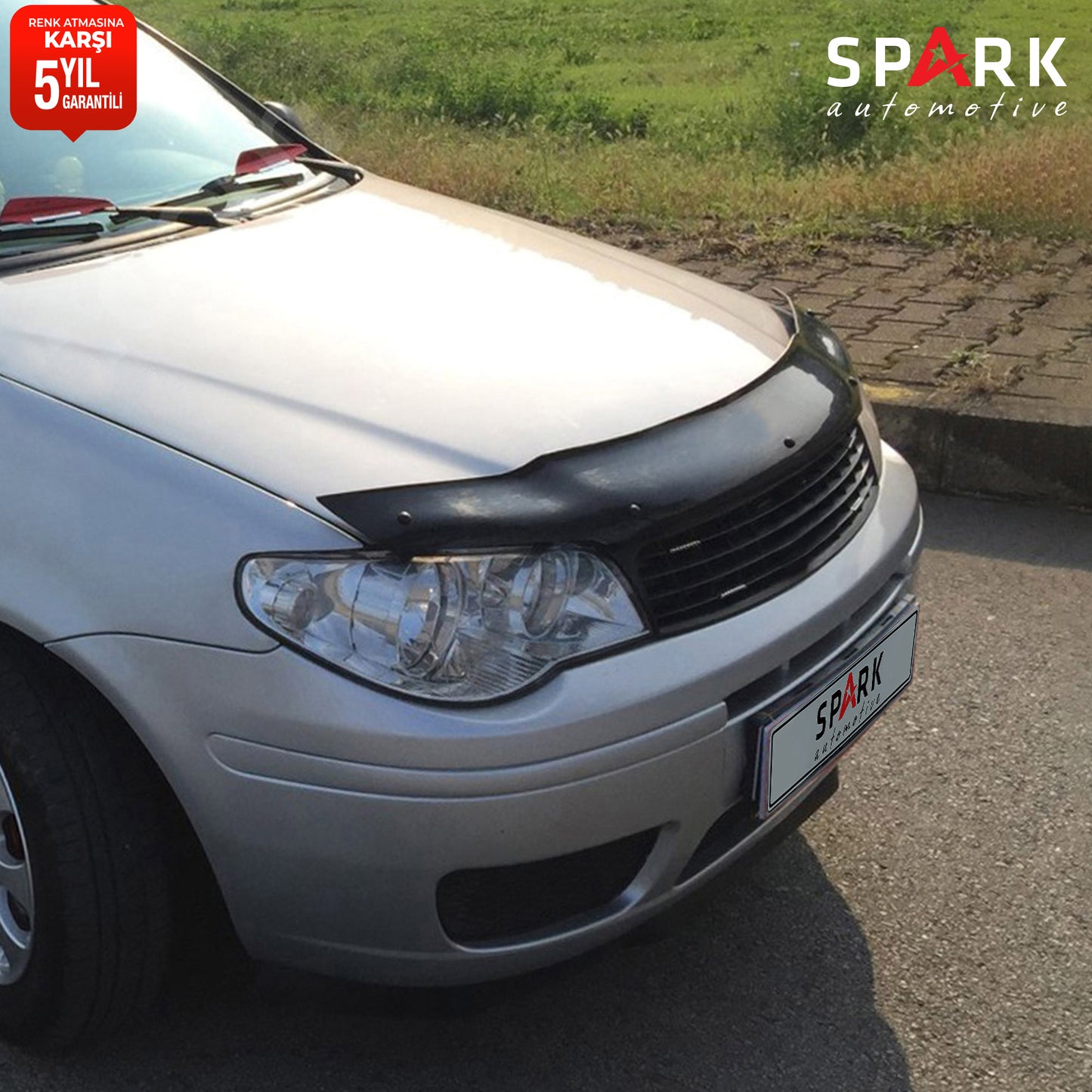 Fiat Albea 2005-2012 Yıl Aralığı Uyumlu Kaput Rüzgarlığı 3mm