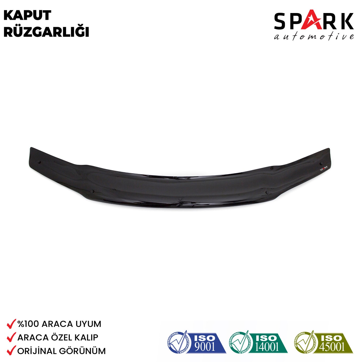 Fiat Albea 2005-2012 Yıl Aralığı Uyumlu Kaput Rüzgarlığı 4mm