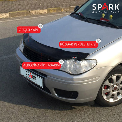 Fiat Albea 2005-2012 Yıl Aralığı Uyumlu Kaput Rüzgarlığı 4mm