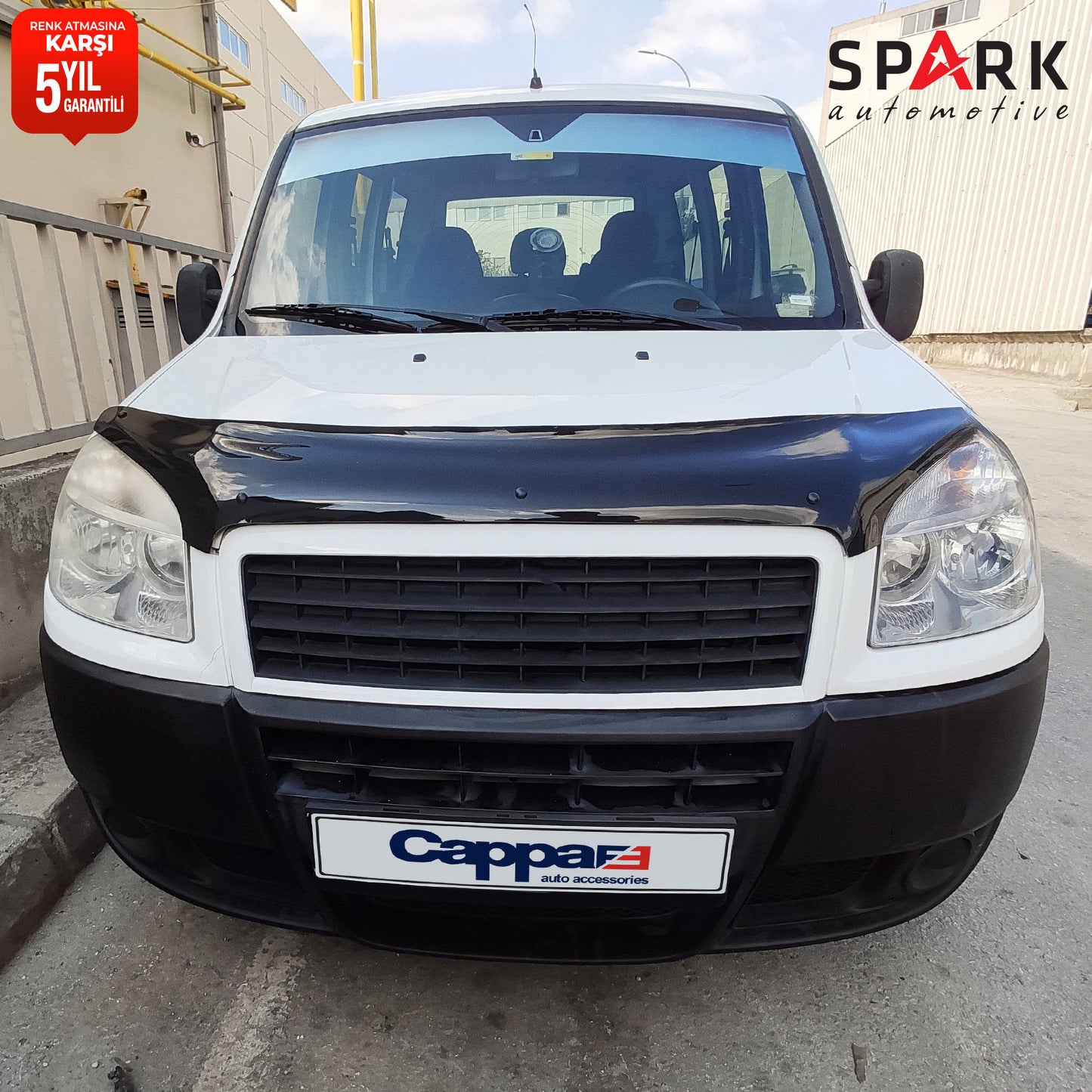 Fiat Doblo 2006-2010 Yıl Aralığı Uyumlu Kaput Rüzgarlığı 3mm