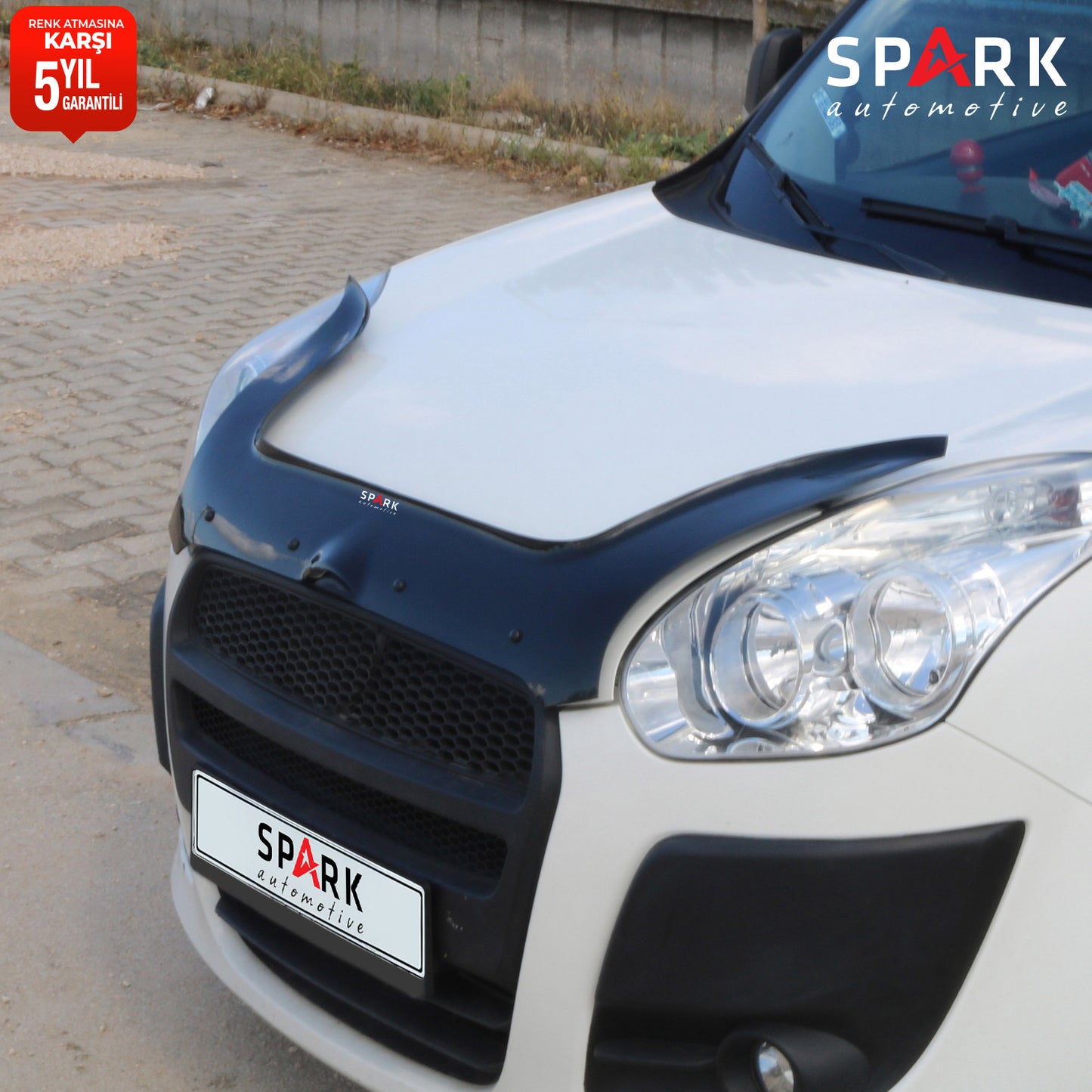 Fiat Doblo 2010-2015 Yıl Aralığı Uyumlu Kaput Rüzgarlığı 3mm