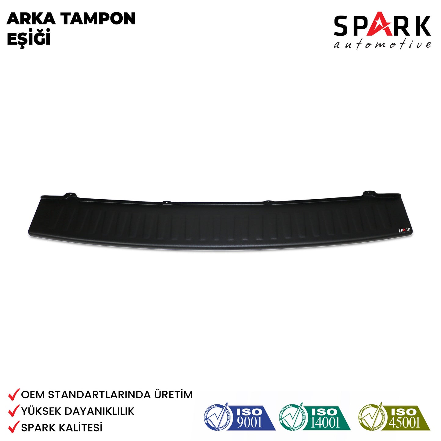 Fiat Doblo 2010-2023 Yıl Aralığı Uyumlu Arka Tampon Eşiği Mat