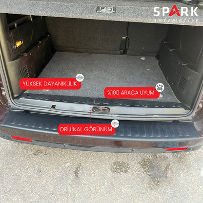 Fiat Doblo 2010-2023 Yıl Aralığı Uyumlu Arka Tampon Eşiği Mat