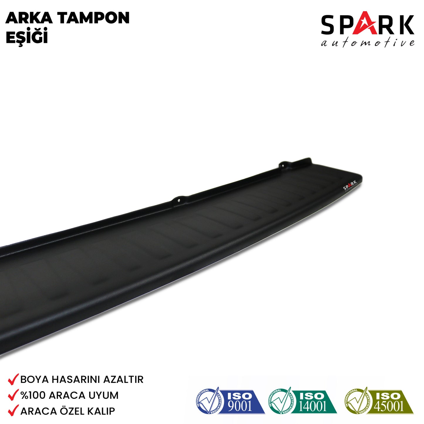 Fiat Doblo 2010-2023 Yıl Aralığı Uyumlu Arka Tampon Eşiği Mat