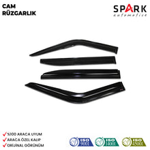 Fiat Doblo 2015-2022 Yıl Aralığı Uyumlu Cam Rüzgarlığı 4 Parça