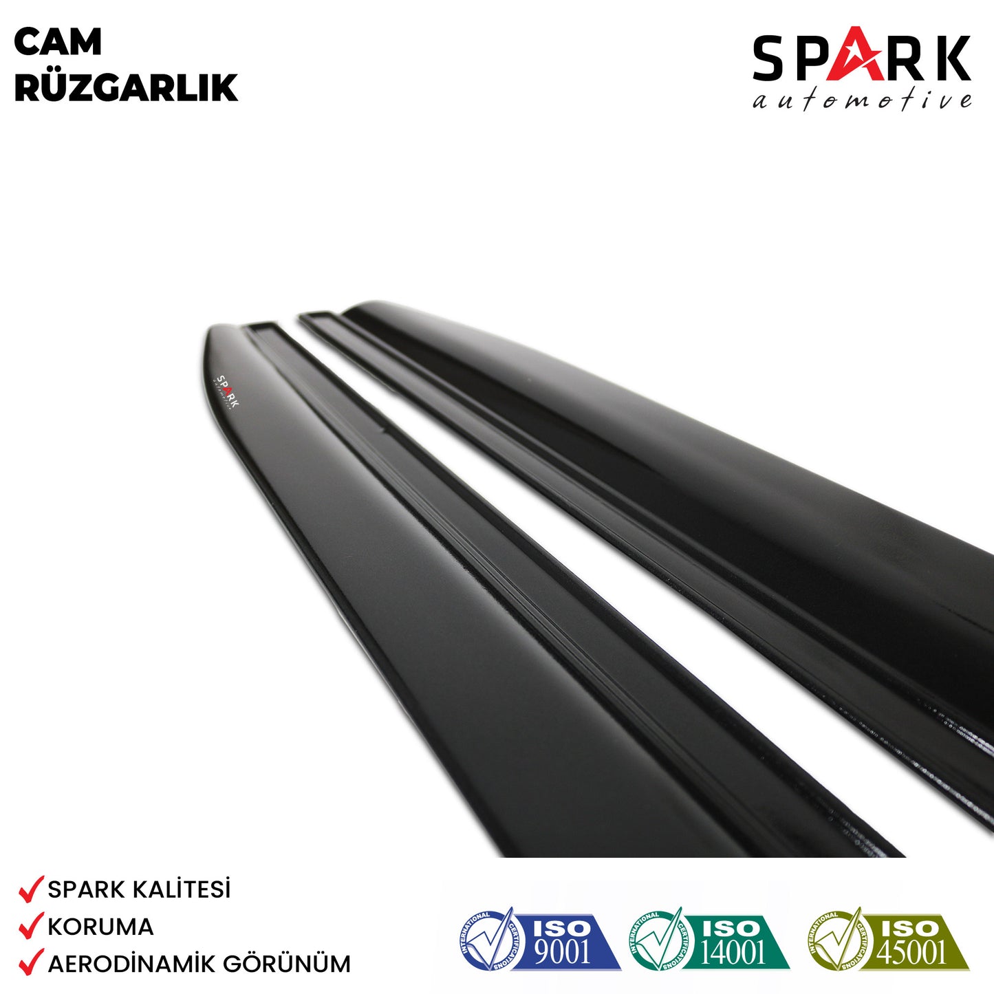 Fiat Doblo 2015-2022 Yıl Aralığı Uyumlu Cam Rüzgarlığı 4 Parça