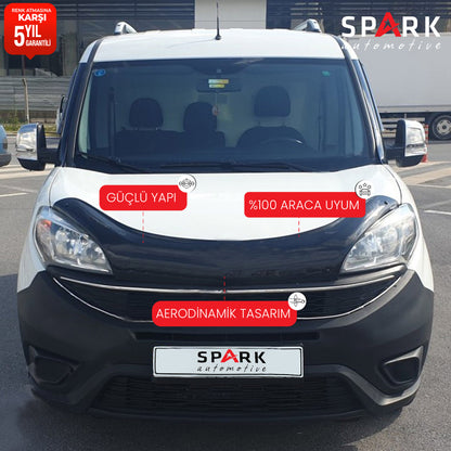 Fiat Doblo 2015-2022 Yıl Aralığı Uyumlu Kaput Rüzgarlığı 3mm