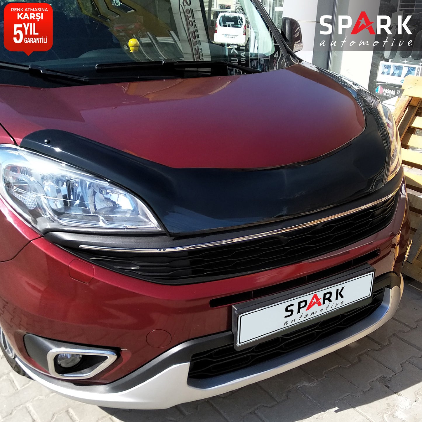 Fiat Doblo 2015-2022 Yıl Aralığı Uyumlu Kaput Rüzgarlığı 4mm