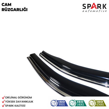 Fiat Doblo 2023- Yılı ve Sonrası Uyumlu Cam Rüzgarlığı 2 Parça