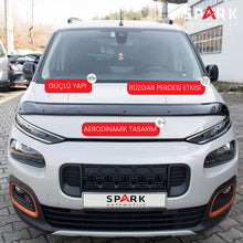 Fiat Doblo 2023- Yılı ve Sonrası Uyumlu Kaput Rüzgarlığı 3mm