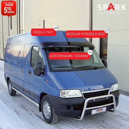 Fiat Ducato 1994-2006 Yıl Aralığı Uyumlu Ön Cam Güneşliği