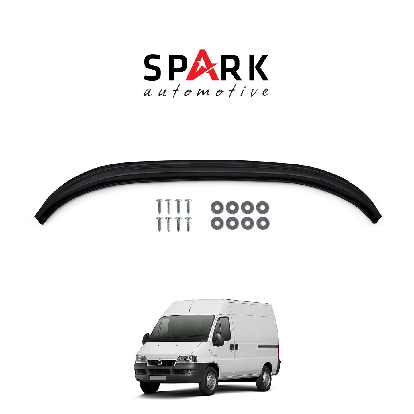 Fiat Ducato 1994-2006 Yıl Aralığı Uyumlu Ön Tampon Lip Siyah