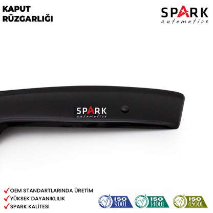 Fiat Ducato 2006-2014 Yıl Aralığı Uyumlu Kaput Rüzgarlığı 4mm