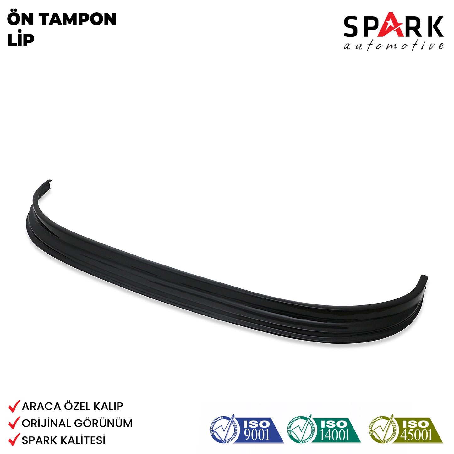 Fiat Ducato 2006-2014 Yıl Aralığı Uyumlu Ön Tampon Lip Siyah