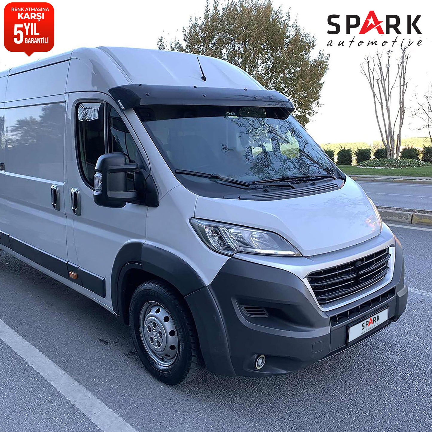 Fiat Ducato 2014- Yılı ve Sonrası Uyumlu Ön Cam Güneşliği