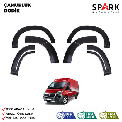 Fiat Ducato 2014- Yılı ve Sonrası Uyumlu Çamurluk Dodik 12 Parça