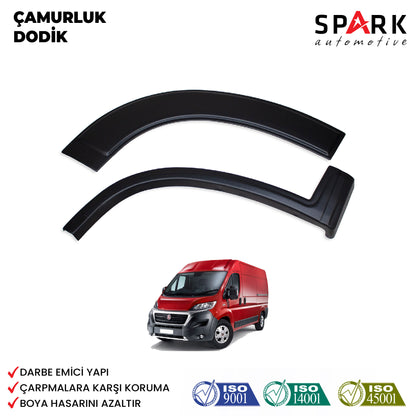Fiat Ducato 2014- Yılı ve Sonrası Uyumlu Çamurluk Dodik 12 Parça