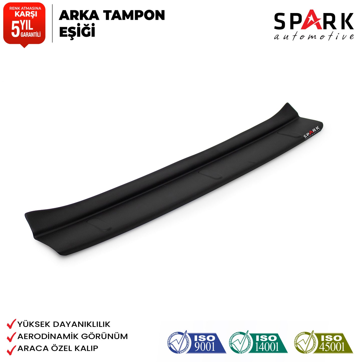 Fiat Egea 2015- Yılı ve Sonrası Uyumlu Arka Tampon Eşiği Mat