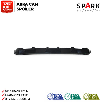 Fiat Egea 2015- Yılı ve Sonrası Uyumlu Arka Cam Spoyler